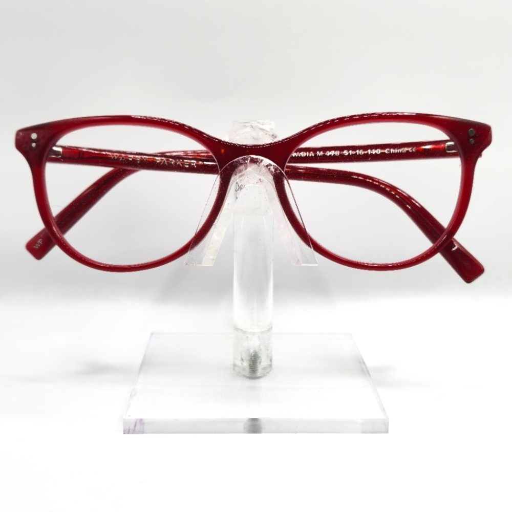 Warby Parker Nadia Red Reading Glasses